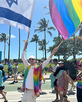 JCRC Brings Together Jewish Miami at the Miami Beach Pride Parade