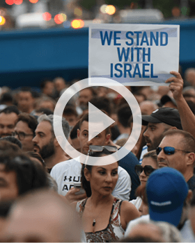 Israel Solidarity Rally Draws Thousands