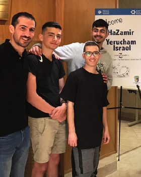 Miami Chapter of HaZamir Welcomes Its Yerucham Counterpart