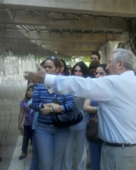 Volunteer at the Holocaust Memorial Miami Beach