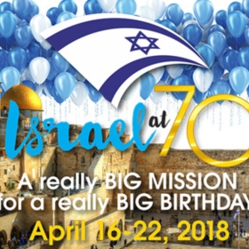 Be There: Federation’s Israel at 70 Mission!