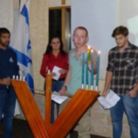 New Olim Celebrate Chanukah in Israeli Homeland