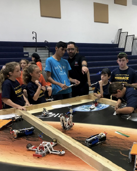 Local Jewish Day Schools and Yerucham Robotics Team Join Forces