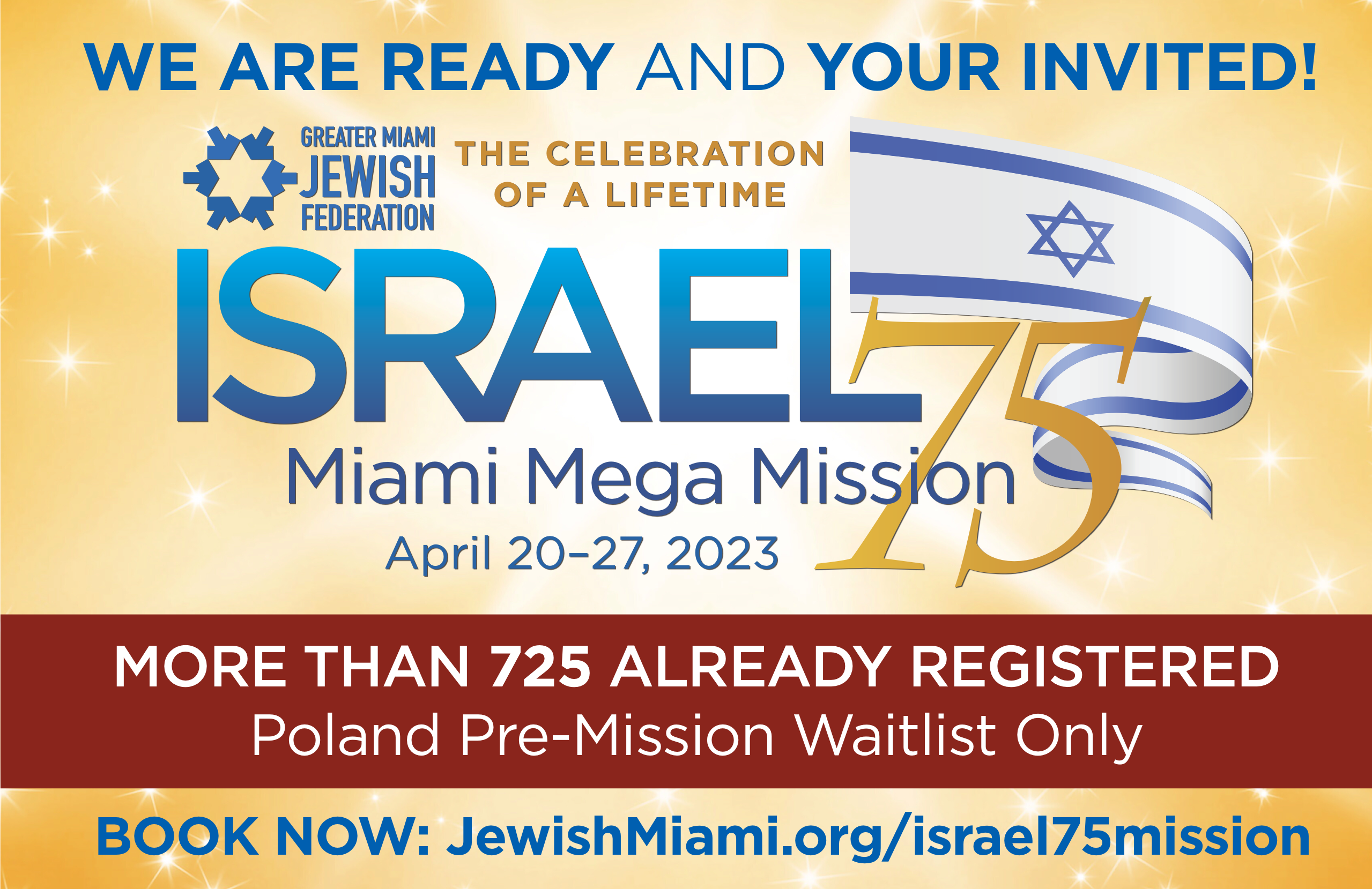 Israel 75 Mission