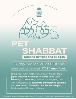 Pet Shabbat