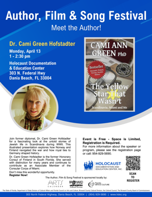 The Yellow Star That Wasn't | Meet the Author, Dr. Cami Green Hofstadter