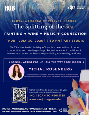 TuvAv Wine & Paint night- The Splitting of the Sea