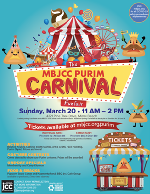 MBJCC PURIM CARNIVAL FUNFAIR