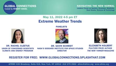 Global Connections with Robert Siegel – Extreme Weather Trends