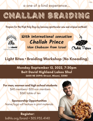 Challah Braiding