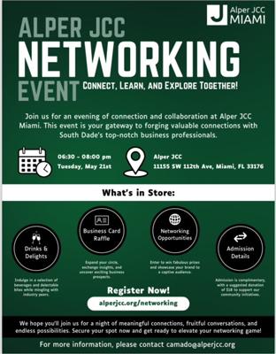 Alper JCC Networking Event