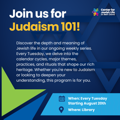 Judaism 101 with Rabbi Jacobs