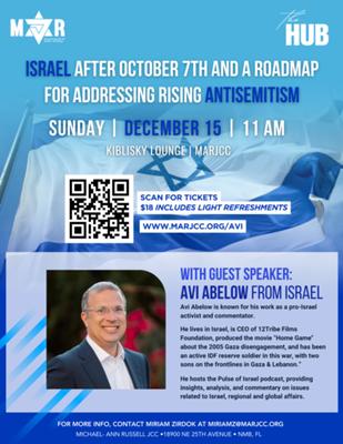 Roadmap for addressing Rising Antisemitism with Avi Abelow