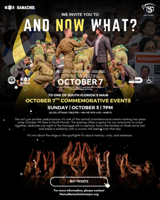 October 7th commemoration - and now what?
