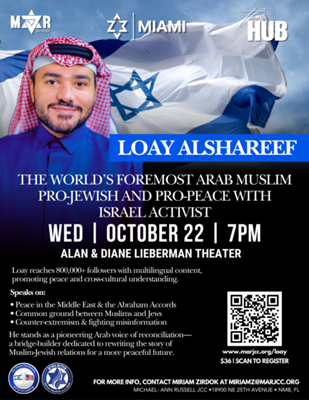 Loay Alshareef- Arab-Muslim Pro Jewish and Pro Peace