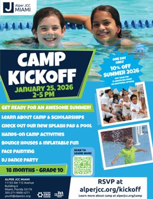Camp Kick Off at Alper JCC Miami