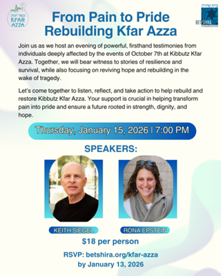 From Pain to Pride: Rebuilding Kfar Azza
